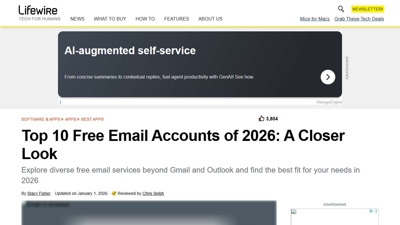 Best Free Email Accounts for 2026: Top 10 Picks